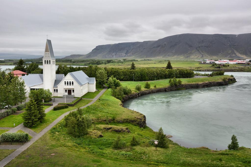 Hotel Selfoss Bagian luar foto